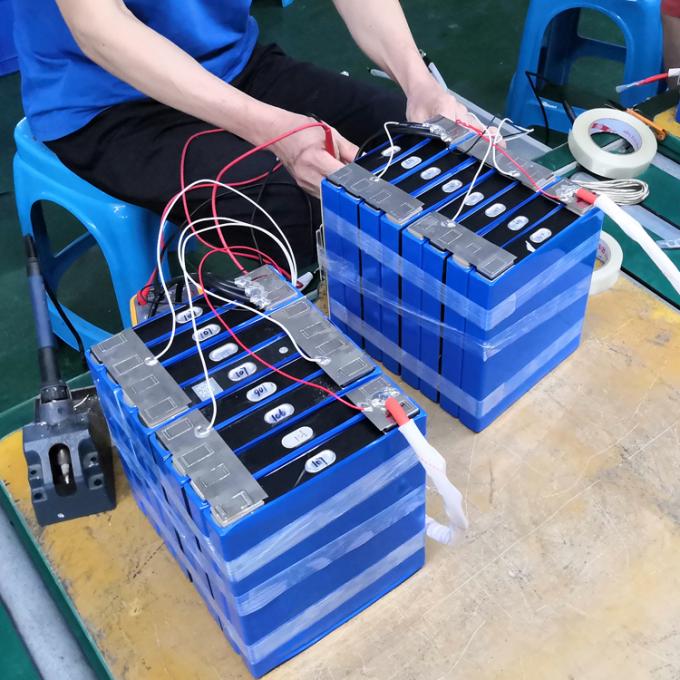 Prismatische Sammlerzellen der tiefer Zyklus-Aluminium-LiFePO4 Lithium-Batterie-LFP LiFePO4 100ah 3